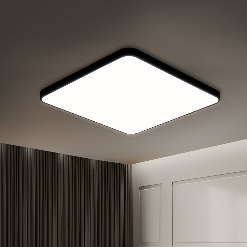 EMITTO 3-Colour Ultra-Thin 5CM LED Ceiling 120W Black
