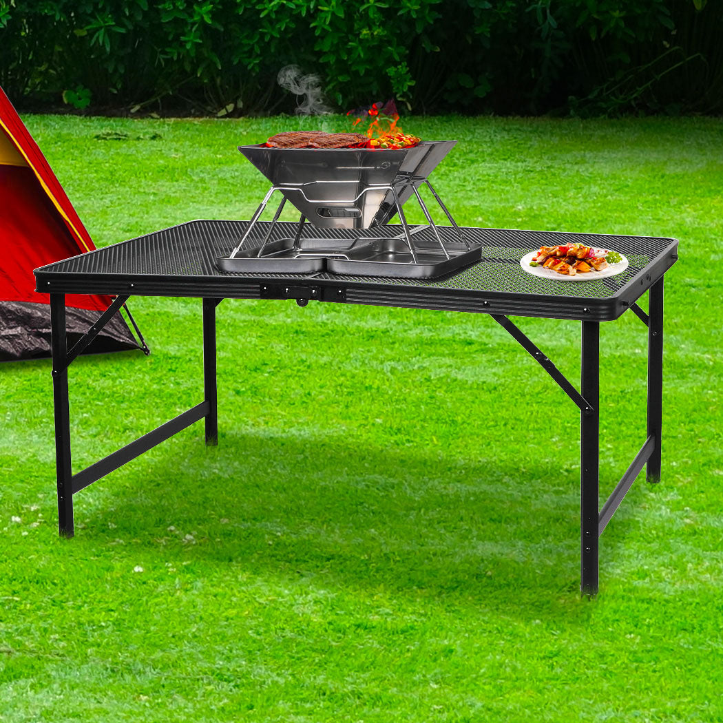 Levede Grill Table BBQ Camping Tables Large
