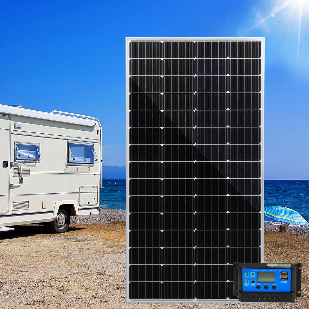 12V 350W Solar Panel Kit Mono Caravan