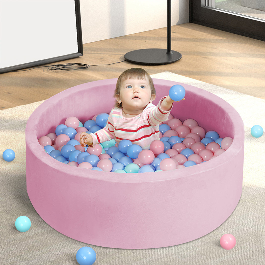 BoPeep Kids Balls Pit Baby Ocean Play Pink