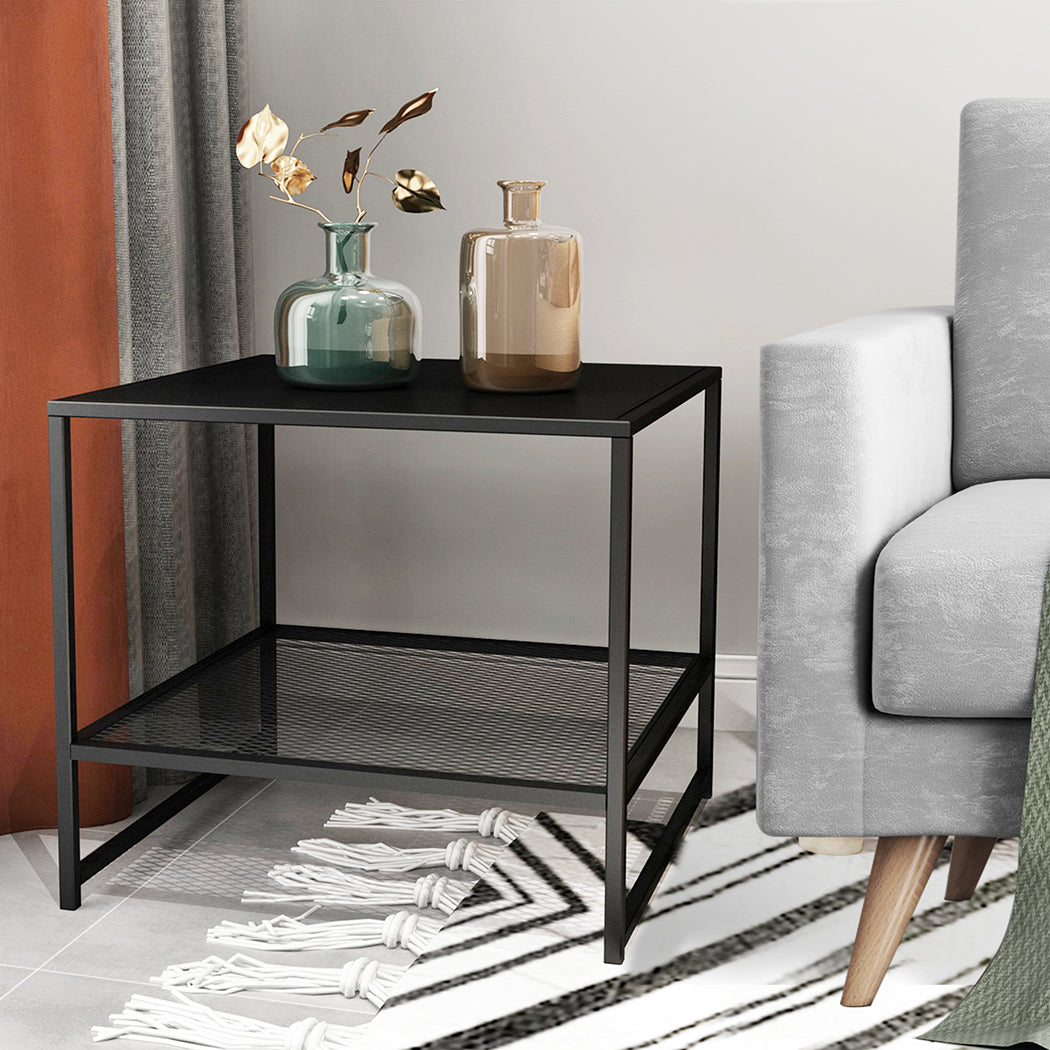 Levede Side Table Sofa End Table Open