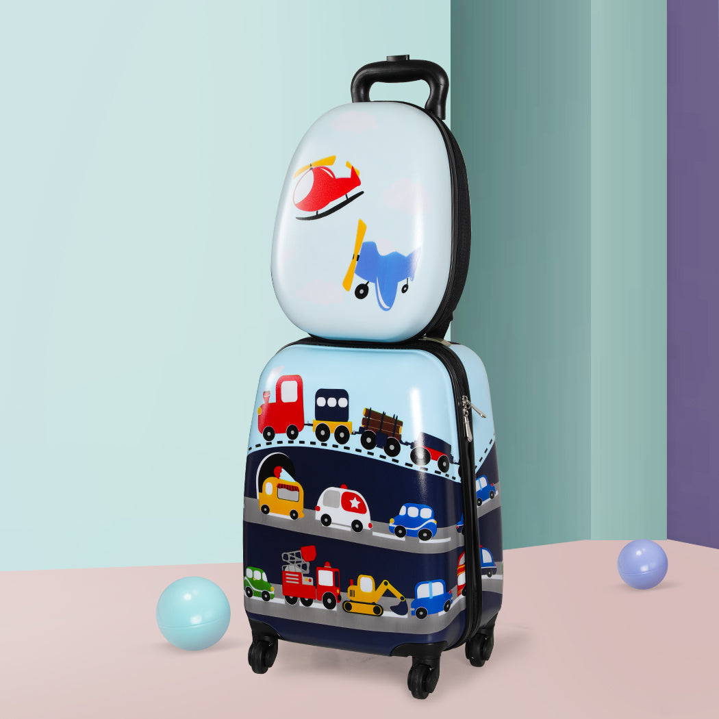 BoPeep 16''13'' 2PCS Kids Luggage Set Travel