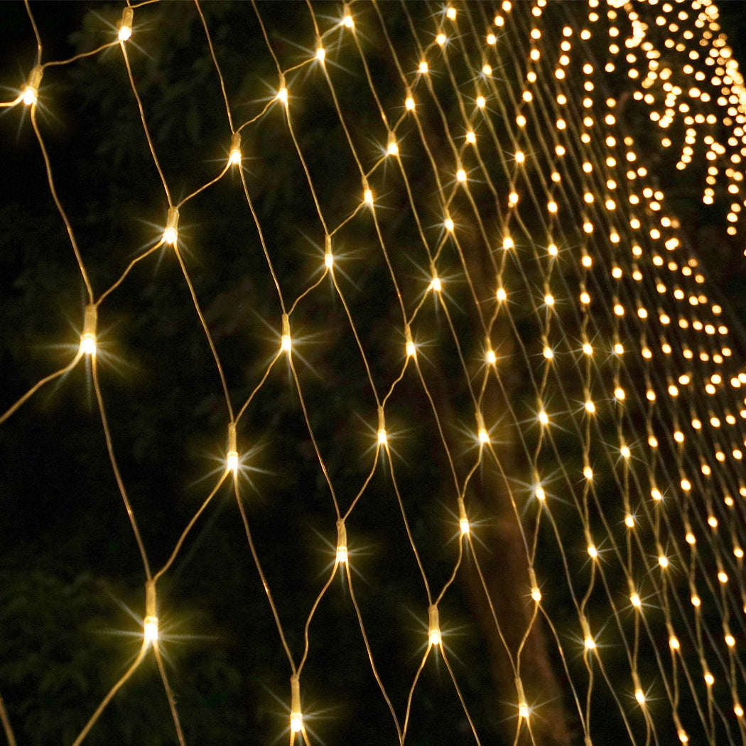 EMITTO 300LED Christmas Net Lights Mesh