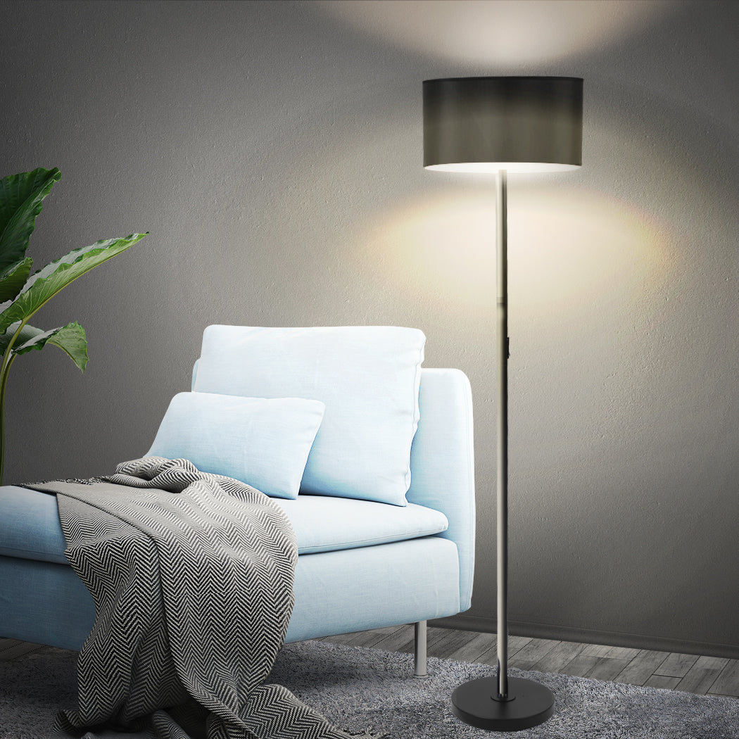 EMITTO Modern LED Floor Lamp Stand Reading Black