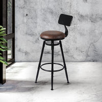 Levede 1x Industrial Bar Stools Kitchen