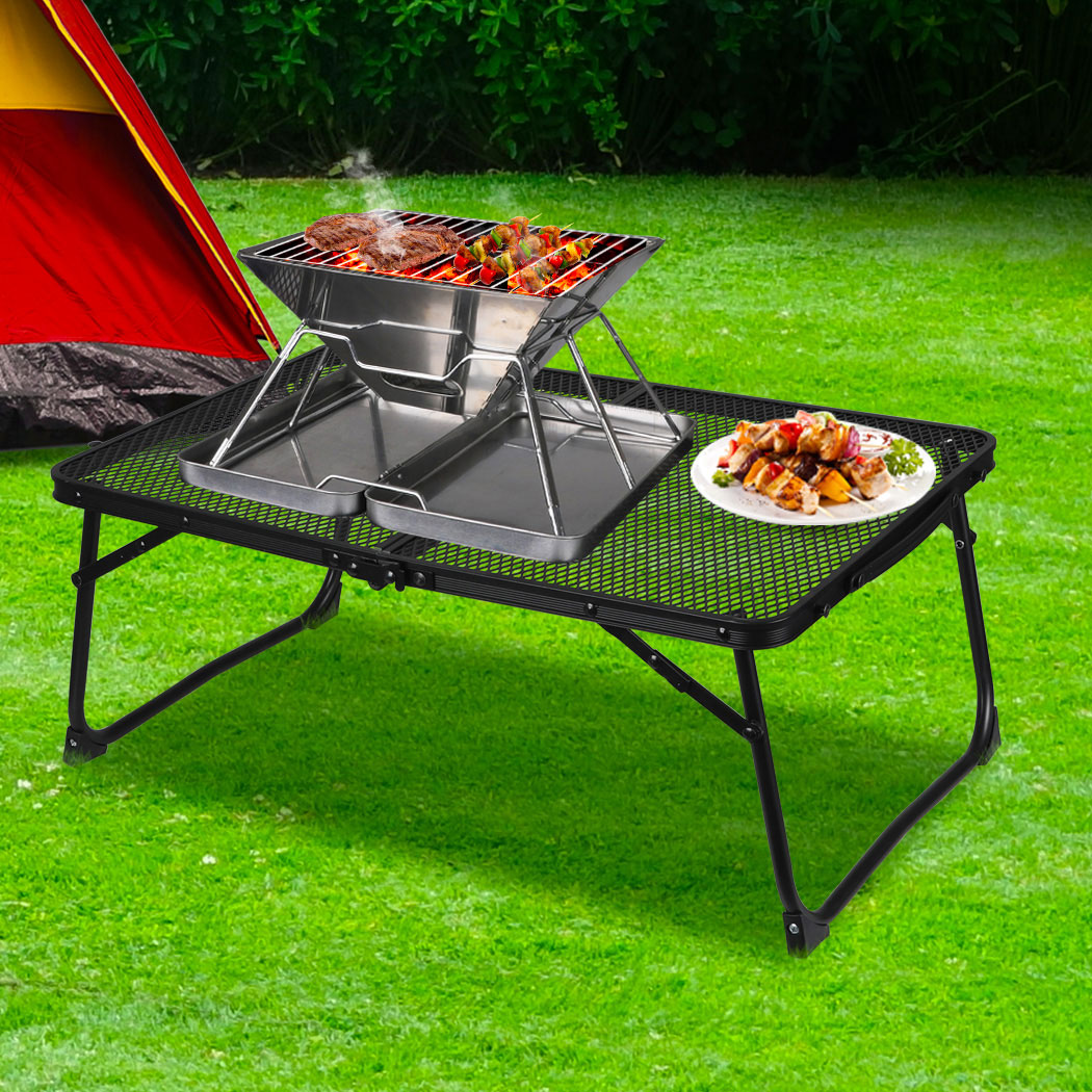 Levede Grill Table BBQ Camping Tables Small