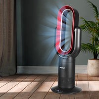 Spector Bladeless Fan Cooler Heater Red