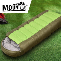 Mountview Sleeping Bag Outdoor Camping Green