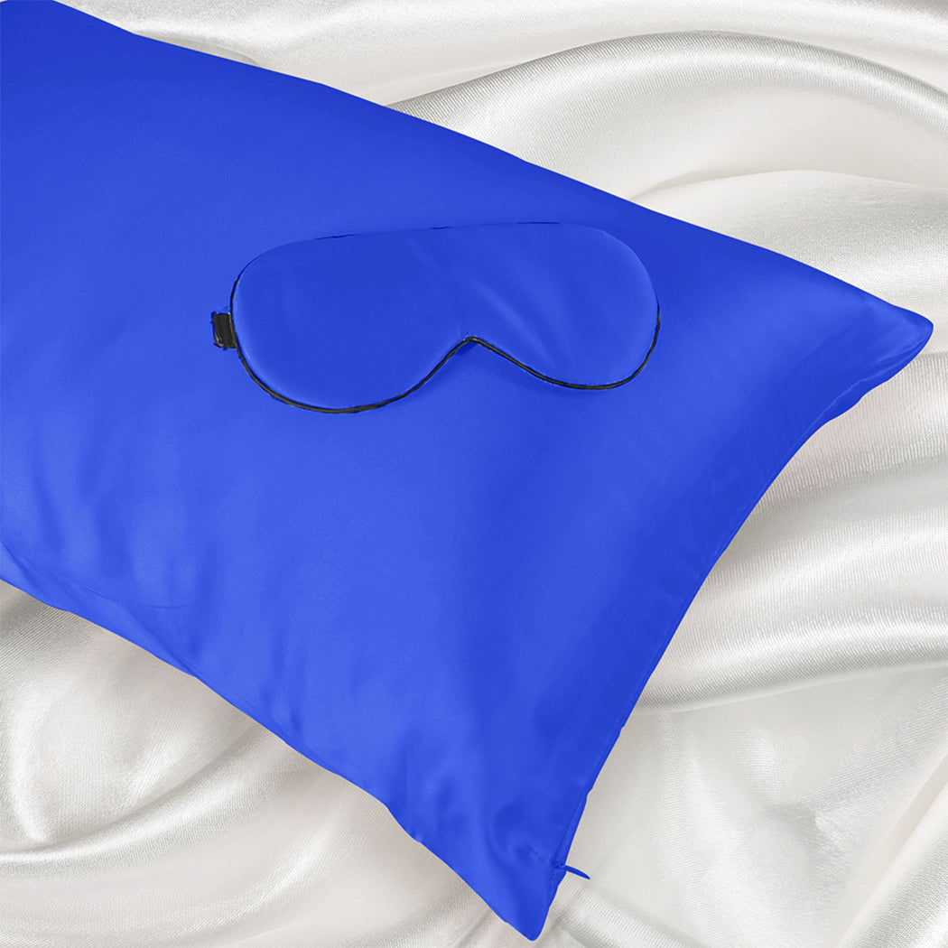 DreamZ 100% Mulberry Silk Pillow Case Royal Blue