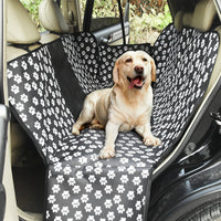 PaWz Pet Back Car Seat Cover Hammock Black