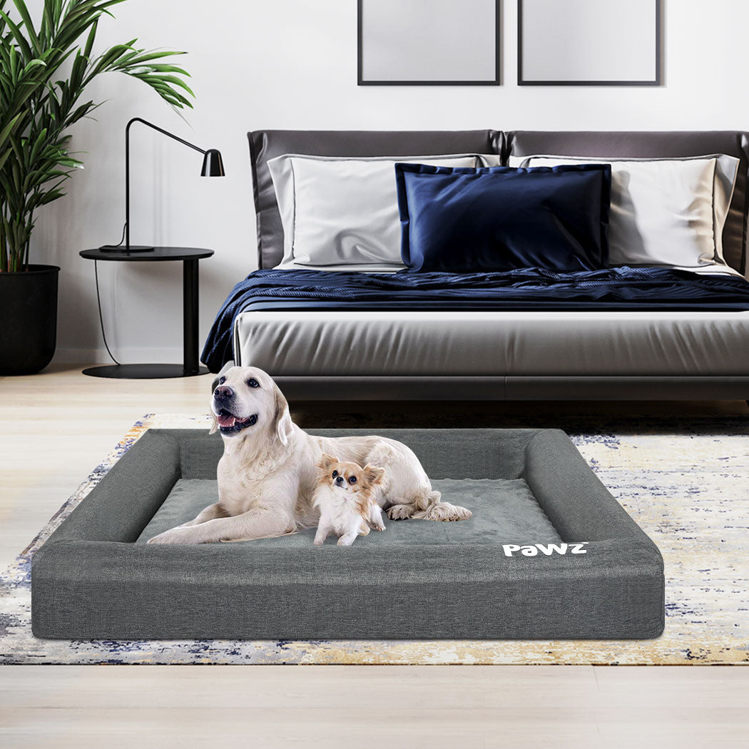 PaWz Memory Foam Pet Bed Calming Dog XXL XX-Large