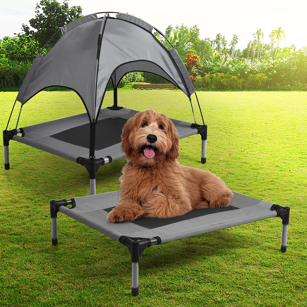 PaWz Pet Trampoline Bed Dog Cat Elevated Small