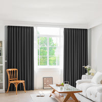 Marlow 2XBlockout Curtains Chenille 180x250 Grey CD1016-180x250-DG