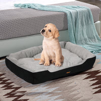 PaWz Pet Bed Dog Beds Bedding Mattress M Black Medium