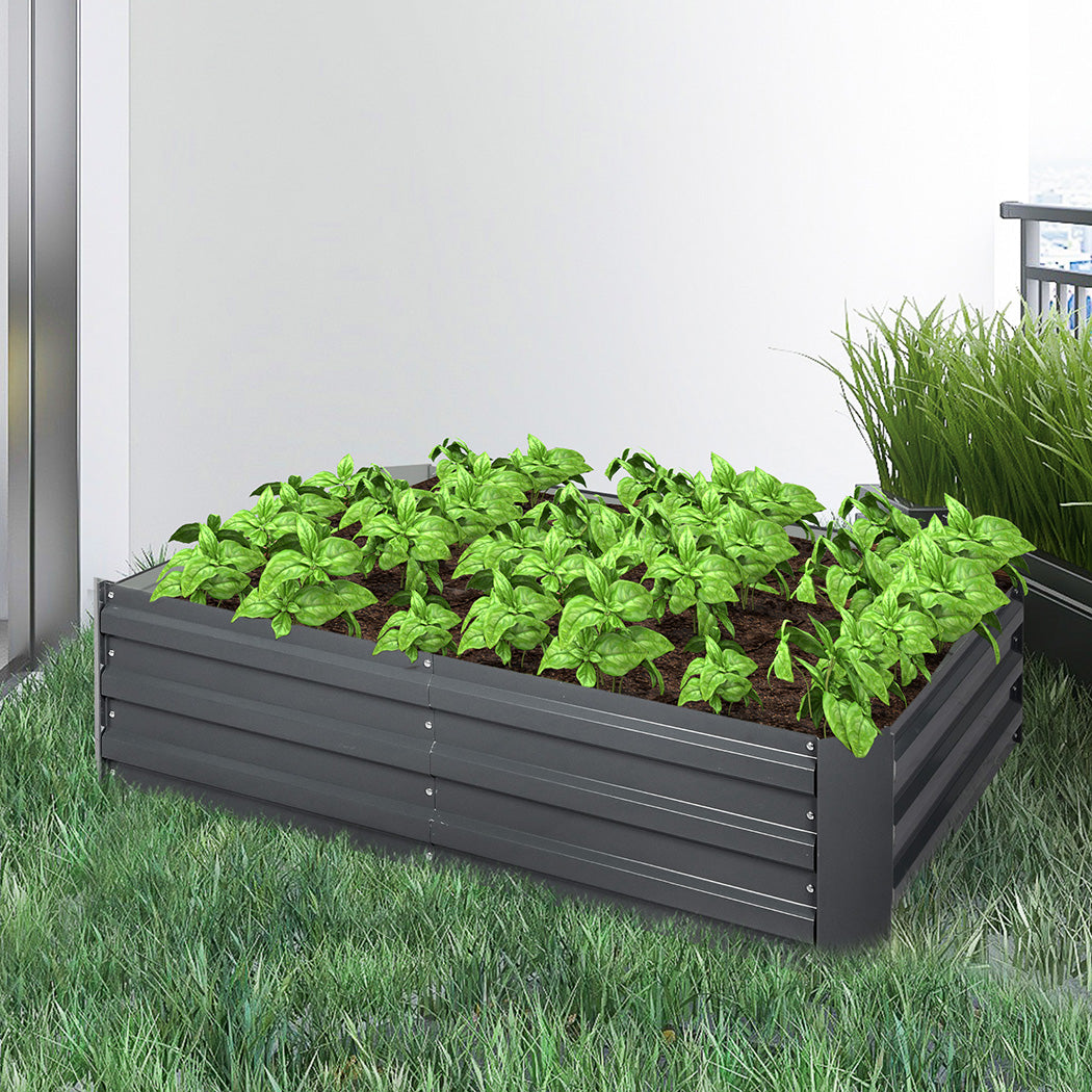 Lambu Garden Bed Planter Coated Steel