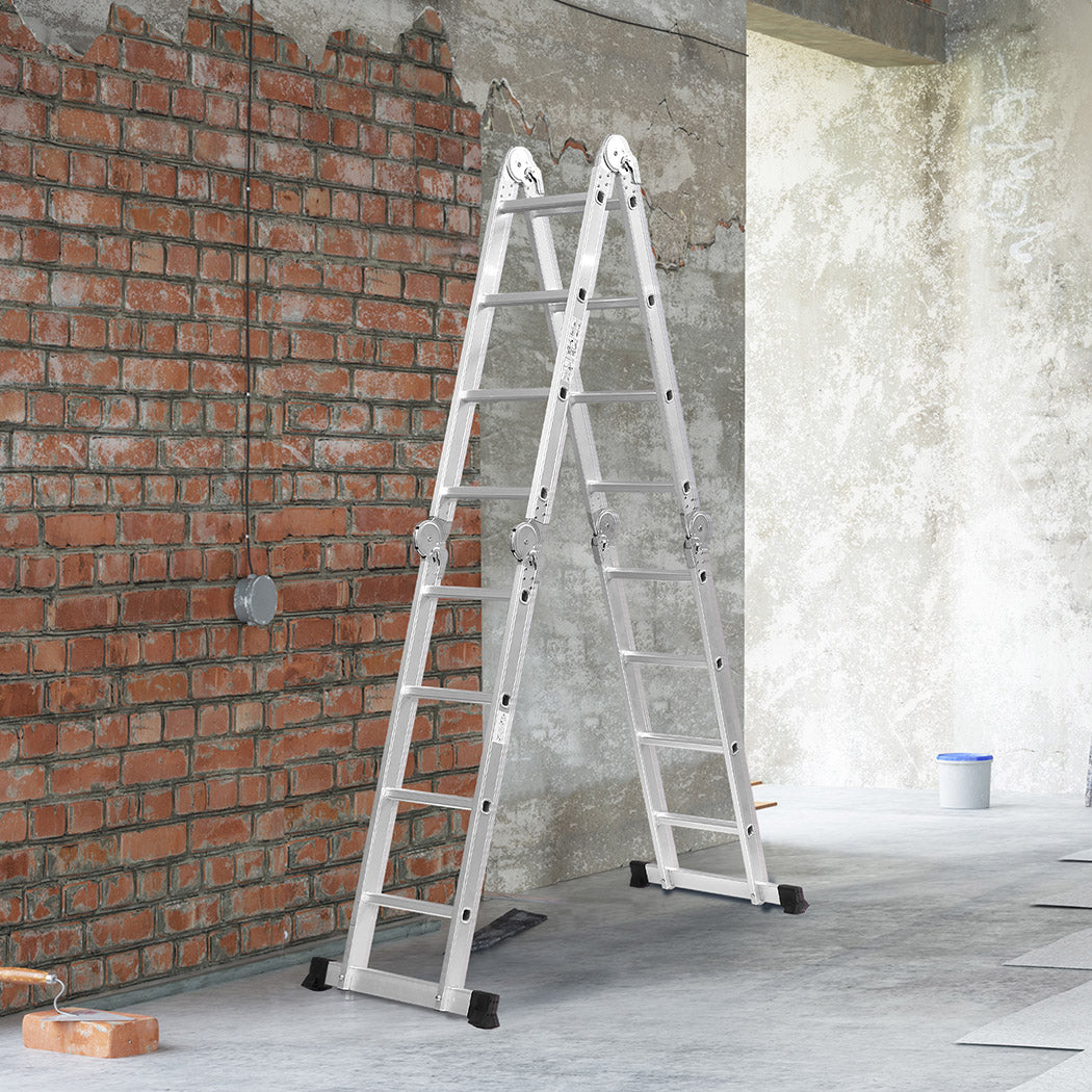 Traderight Multi Purpose Ladder Aluminium