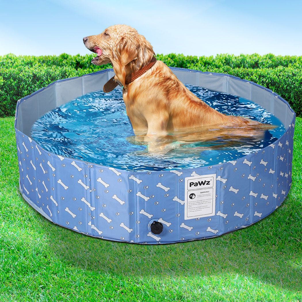 PaWz Folding Swimming Pool Dog Cat Washing M Medium