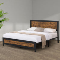 Levede Metal Bed Frame Mattress Base Queen