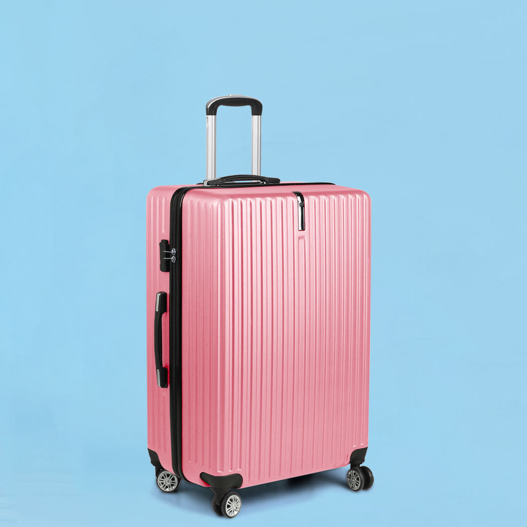 Slimbridge 24" Inch Luggage Suitcase Rose Gold 24 inch