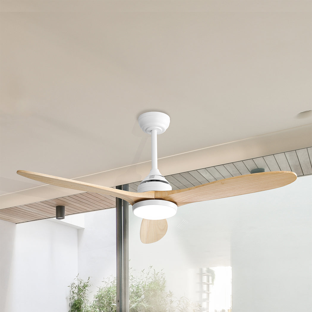 Spector 52'' Ceiling Fan LED Light DC Natural