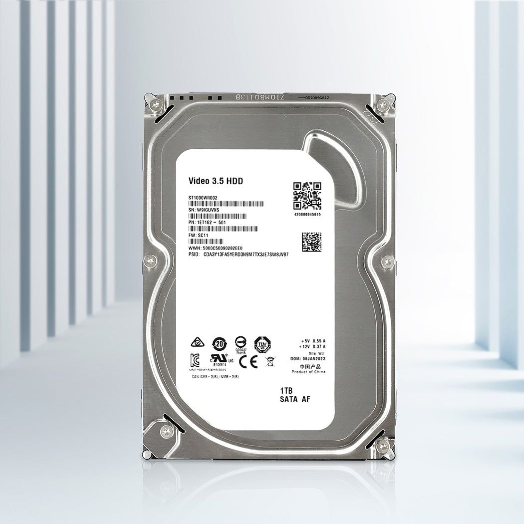 Kvenland 1TB Hard Drive For Security