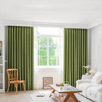 Marlow 2XBlockout Curtains Chenille 240x250 Green