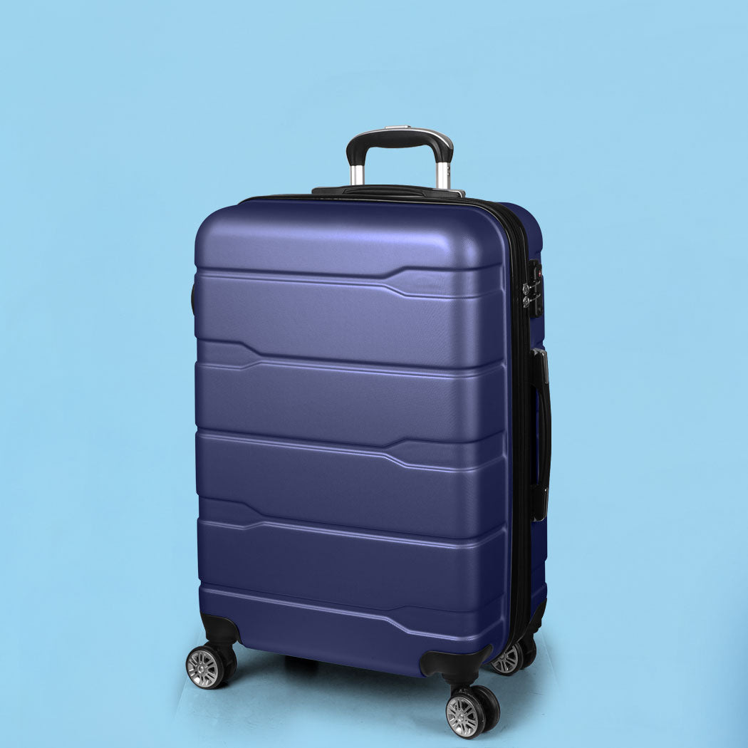 Slimbridge 24" Inch Expandable Luggage Navy 24 inch