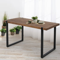 Levede Dining Table Industrial Wooden