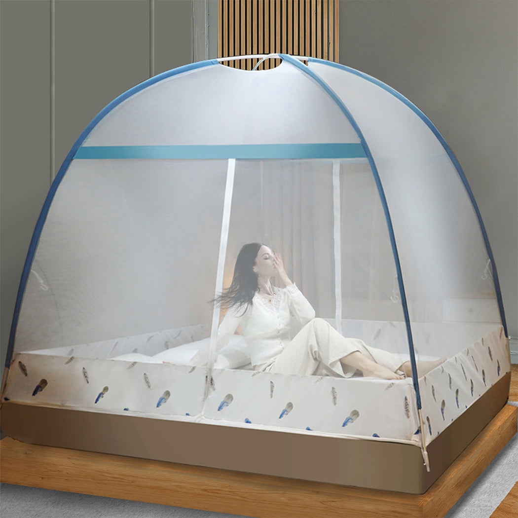 Dreamz Mosquito Bed Nets Foldable Canopy Queen