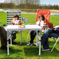 Levede Camping Table Folding Aluminium