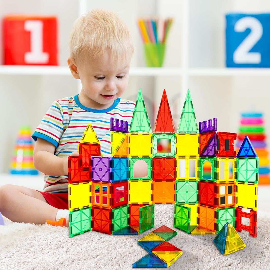 BoPeep Kids Magnetic Tiles Blocks Building