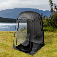Mountview Pop Up Camping Beach Portable Black