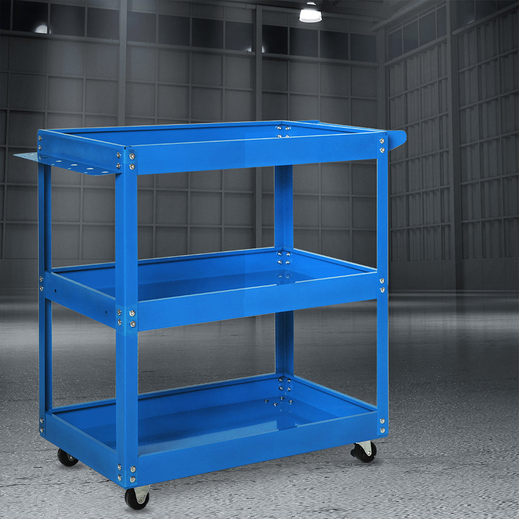 Traderight Tool Cart Trolley Toolbox Blue