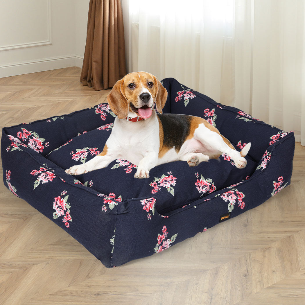 PaWz Dog Calming Bed Pet Cat Washable XL X-Large