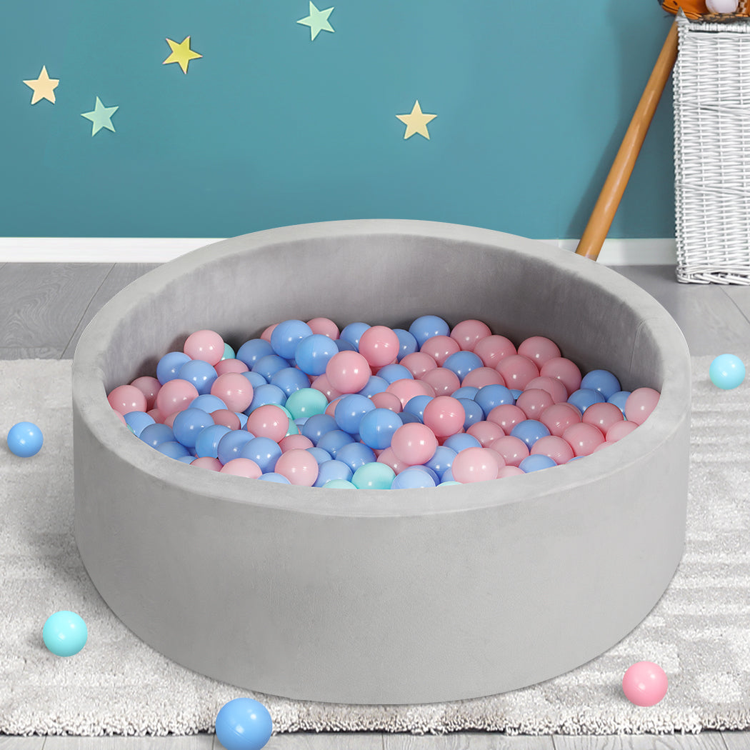 BoPeep Kids Ocean Balls Pit Baby Play Macaron 200 Balls