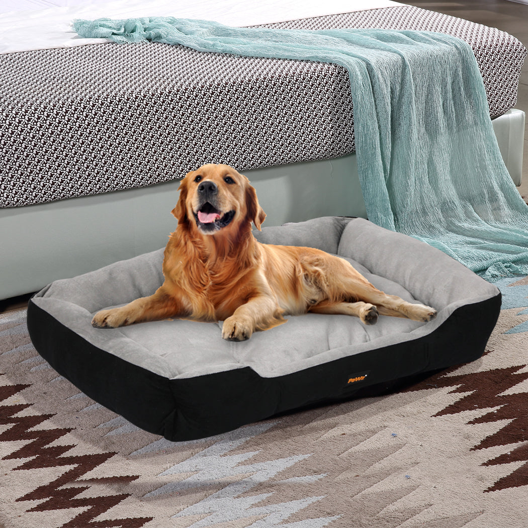 PaWz Pet Bed Dog Beds Bedding Mattress XL Black X-Large