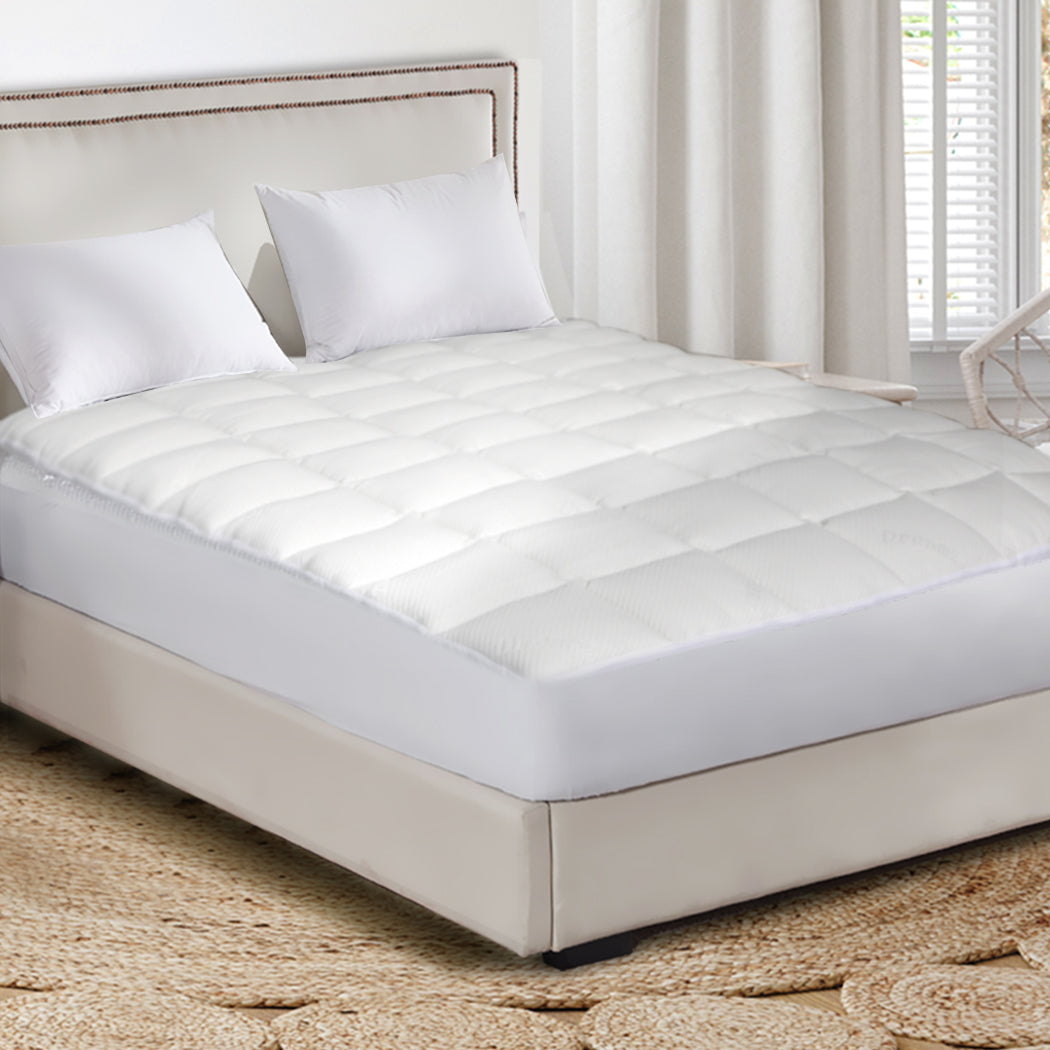 Dreamz Mattress Protector Luxury Topper Single