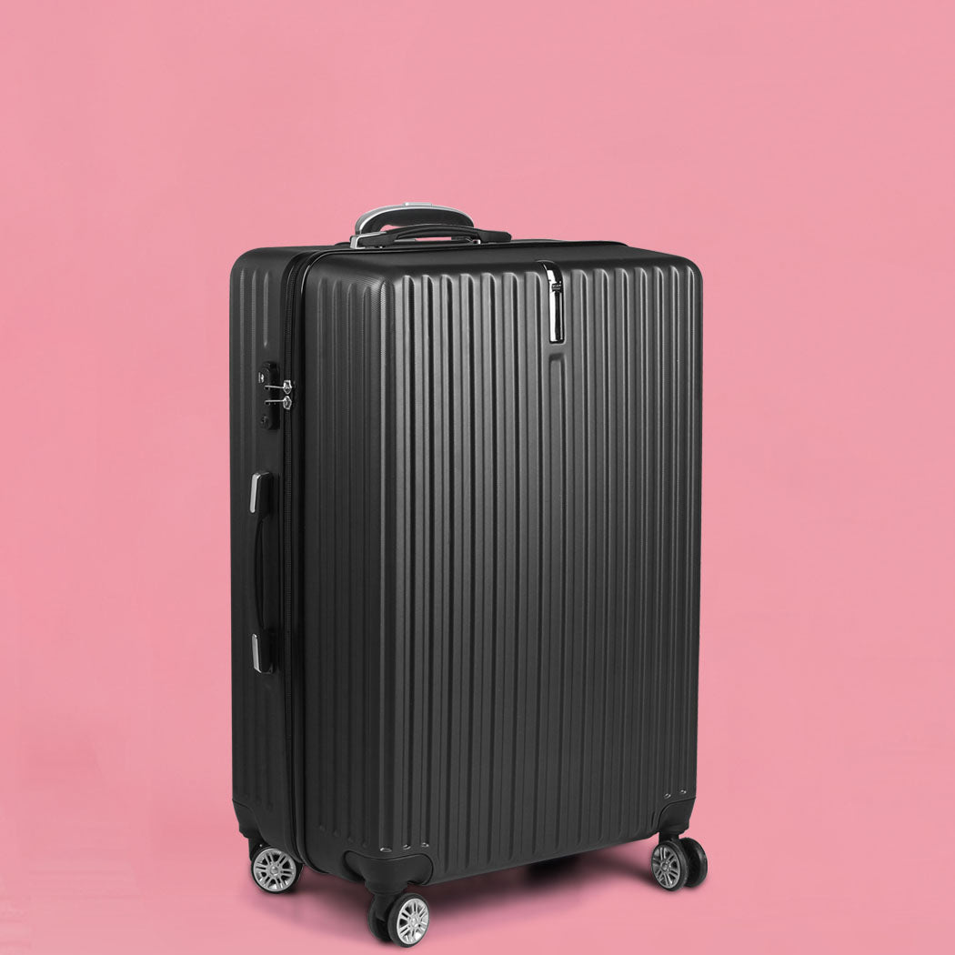 Slimbridge 28" Inch Luggage Suitcase Black 28 inch