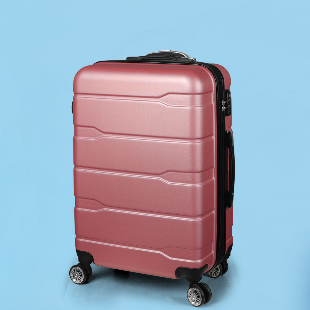 Slimbridge 28" Expandable Luggage Travel Rose Gold 28 inch