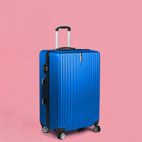 Slimbridge 24" Inch Luggage Suitcase Blue 24 inch