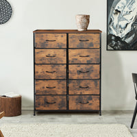 Levede Storage Cabinet Tower Chest King Single