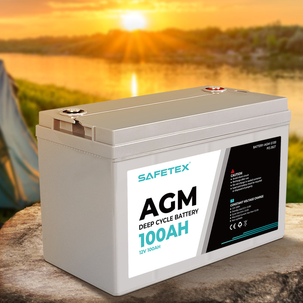 12V 100Ah AGM Battery Outdoor Rv Marine