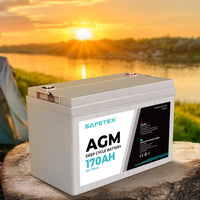 12V 170Ah AGM Battery Outdoor Rv Marine