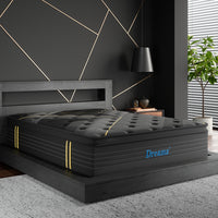 Dreamz Spring Mattress Bamboo Euro Top King Single