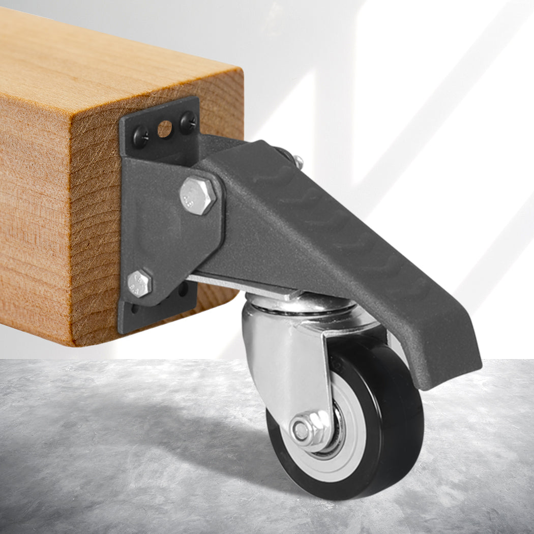 Traderight Workbench Caster Wheels Kit