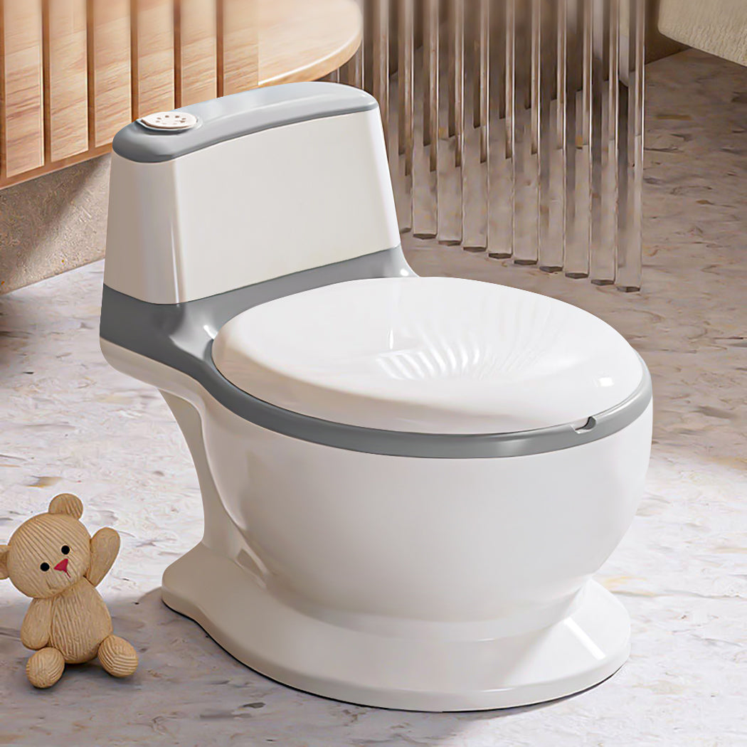 BoPeep Kids Potty Trainer Seat Safety Grey