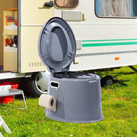 6L Camping Toilet Outdoor Portable Potty