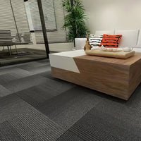 Marlow 20x Carpet Tiles 5m2 Box Heavy Black