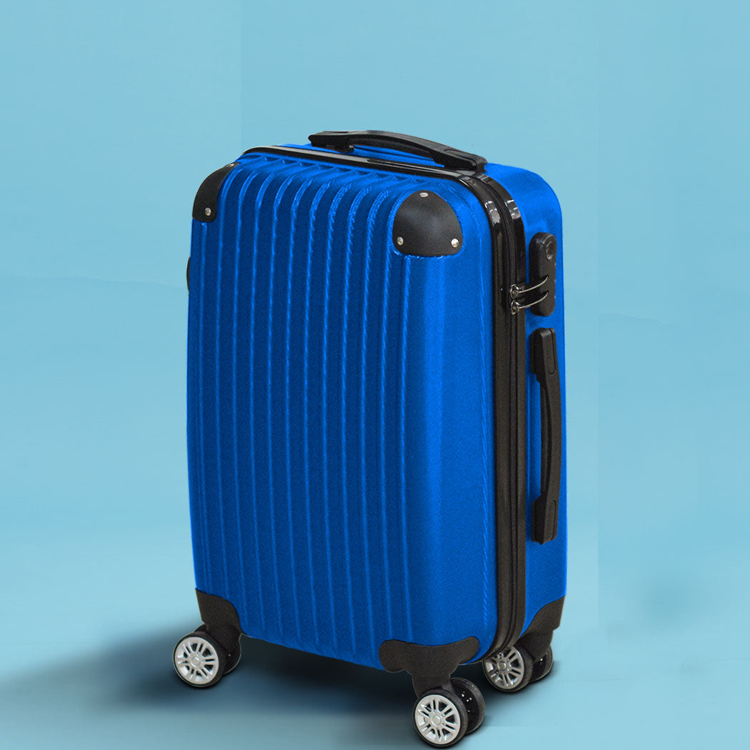 Slimbridge 28" Travel Luggage Suitcase Blue