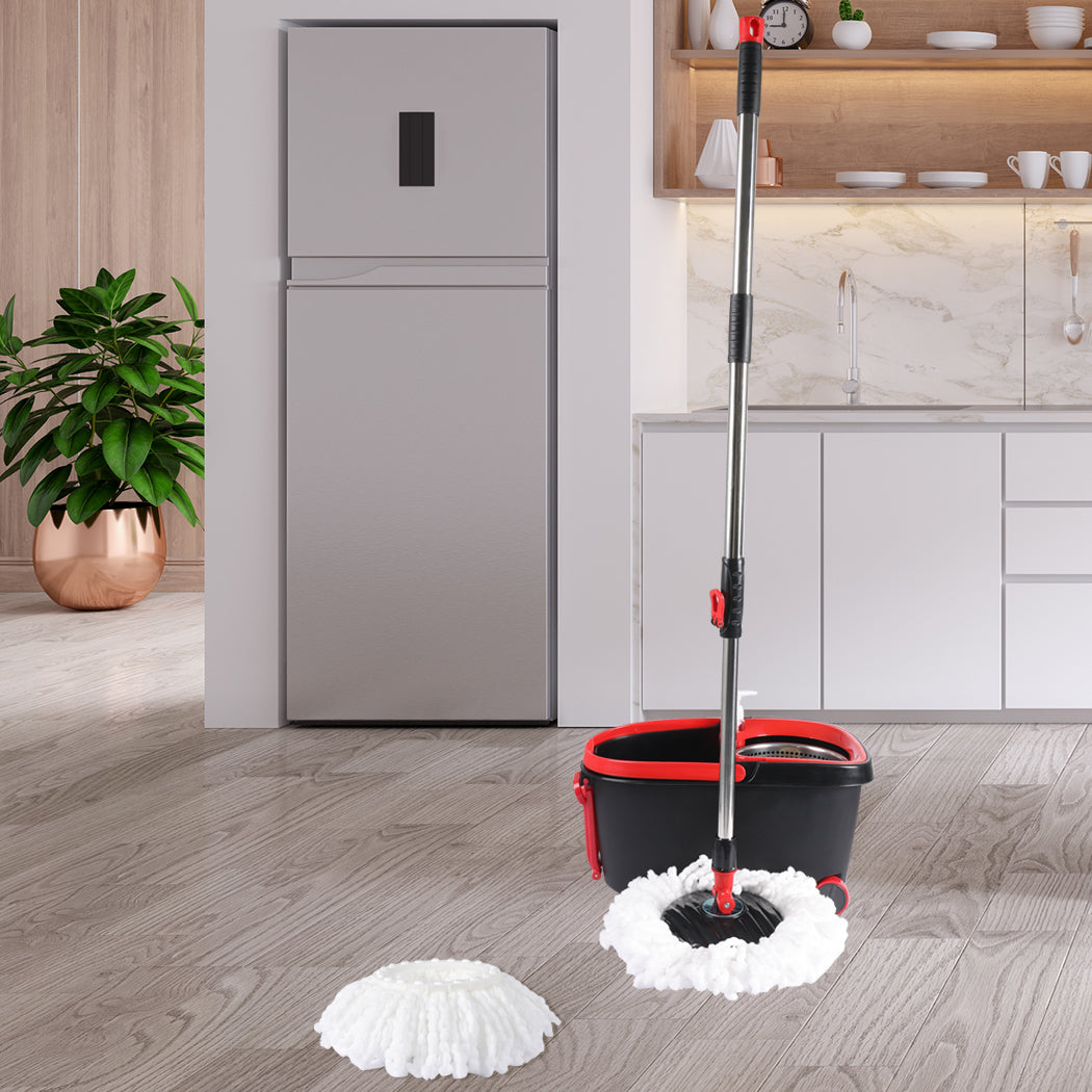 Cleanflo Spin Mop Bucket Set 360? Degree Black